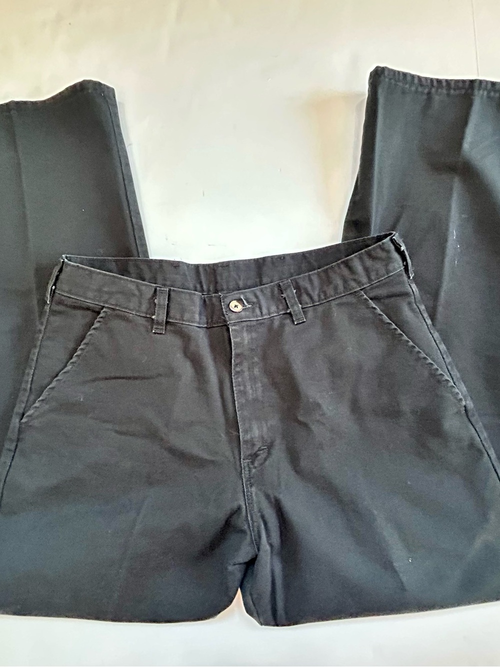 Dickies Black Work Pants with Inner Label